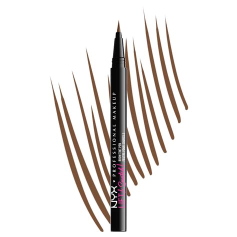 lift and snatch brow pen|nyx eye and eyebrow pencil.